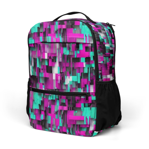 Neon Shard on a Utility Backpack
