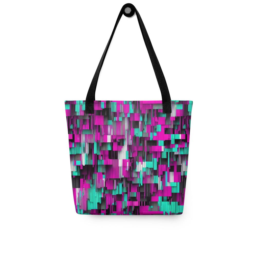 Neon Shard on Tote Bag — Front