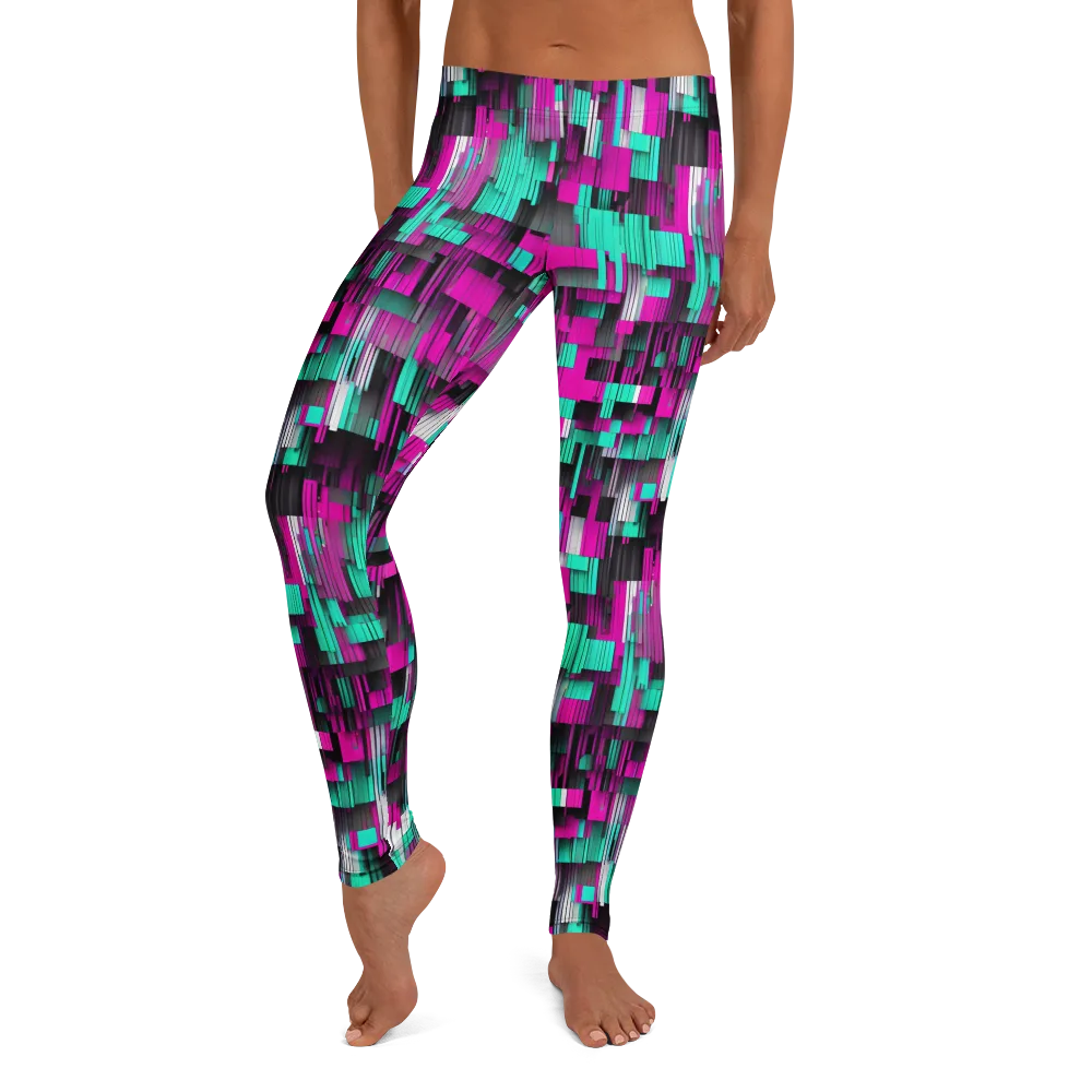 Neon Shard on Leggings — Print file