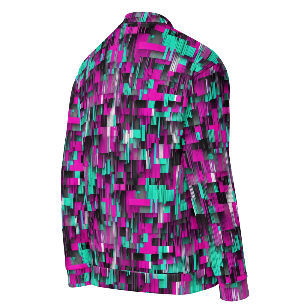 Neon Shard on Bomber Jacket — Details