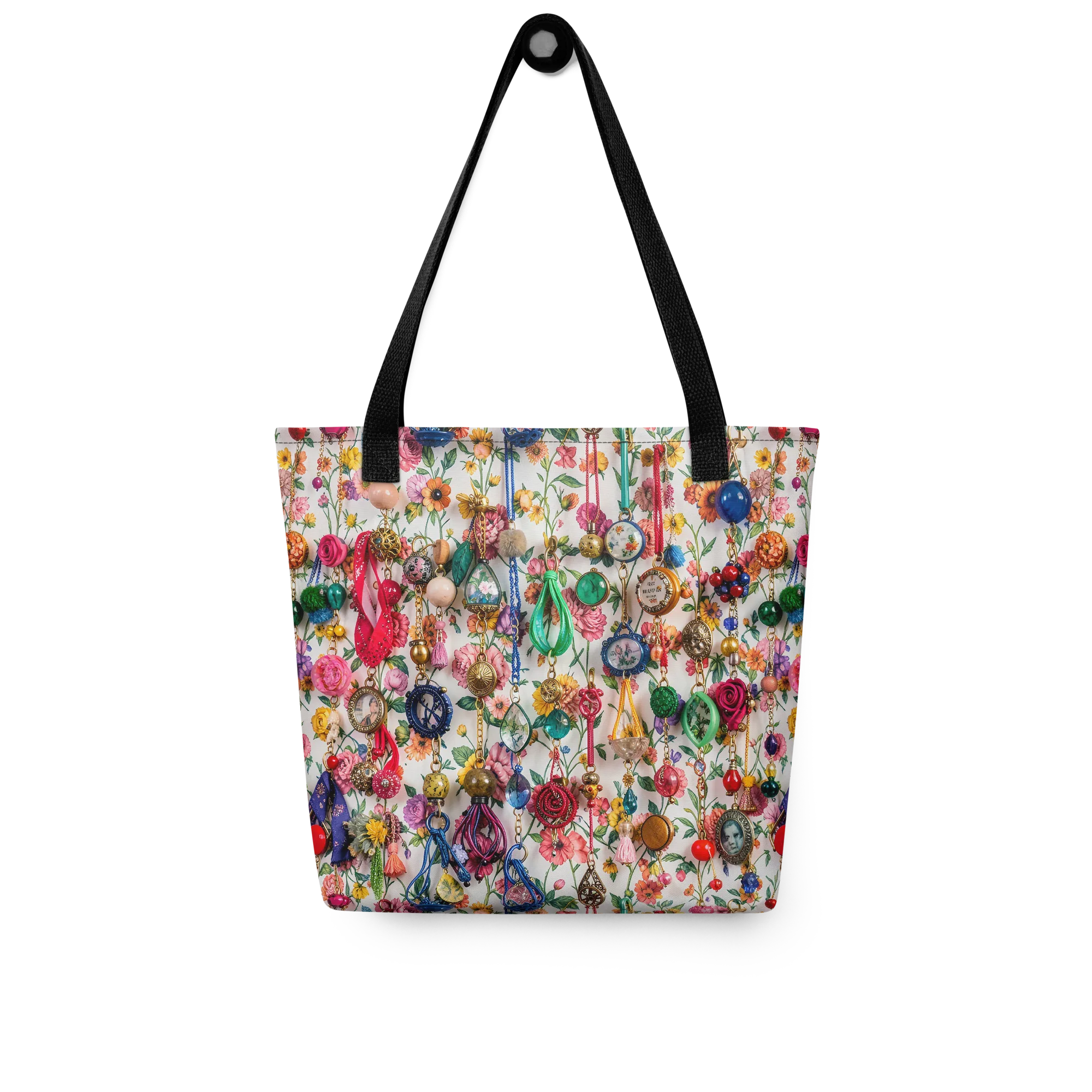 Botanical Bijou on Tote Bag — Front