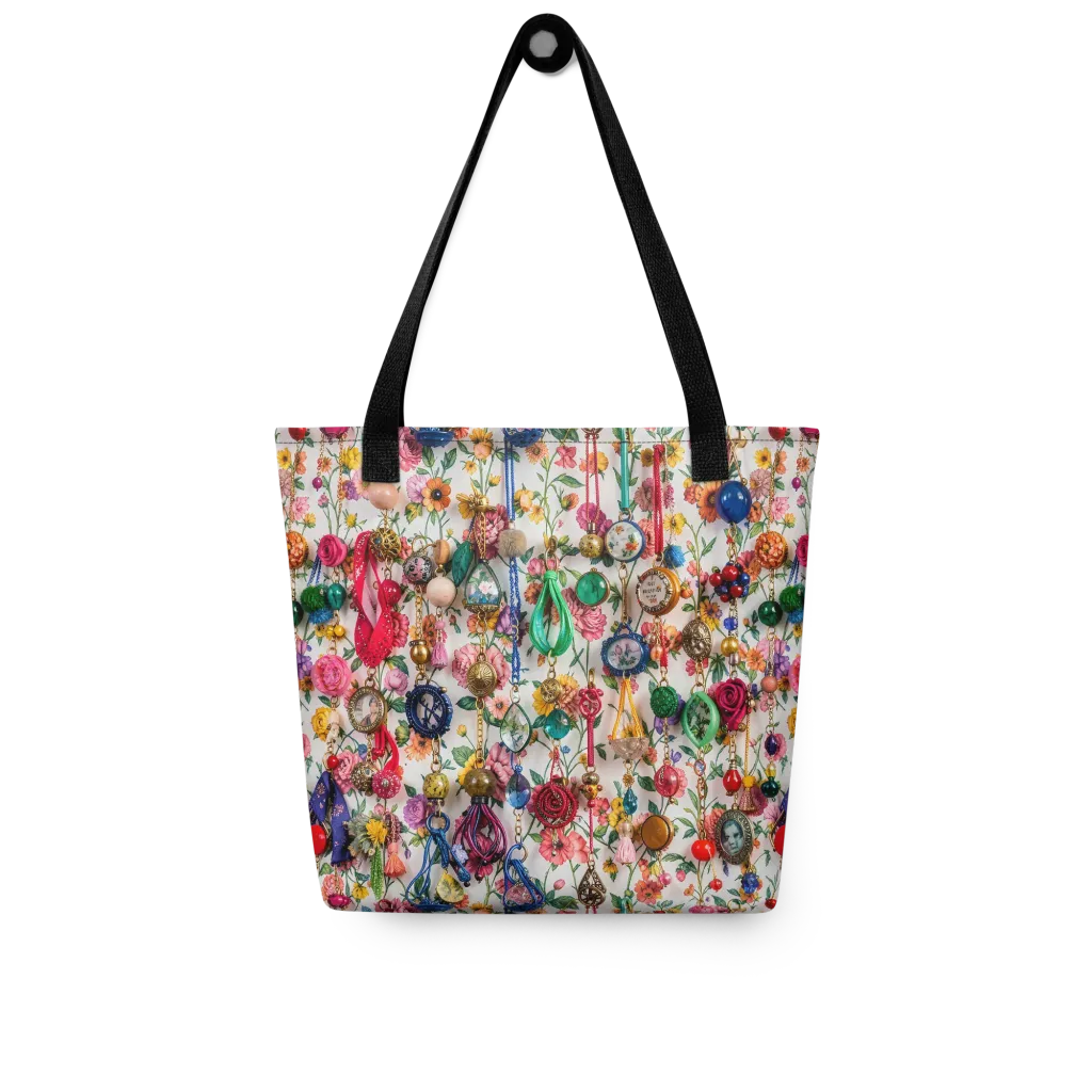 Botanical Bijou on Tote Bag — Front