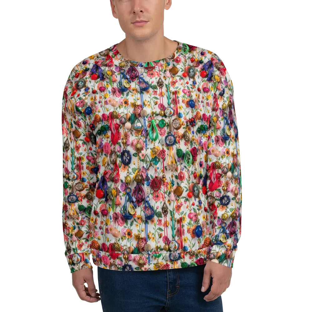 Botanical Bijou on Sweatshirt — Front