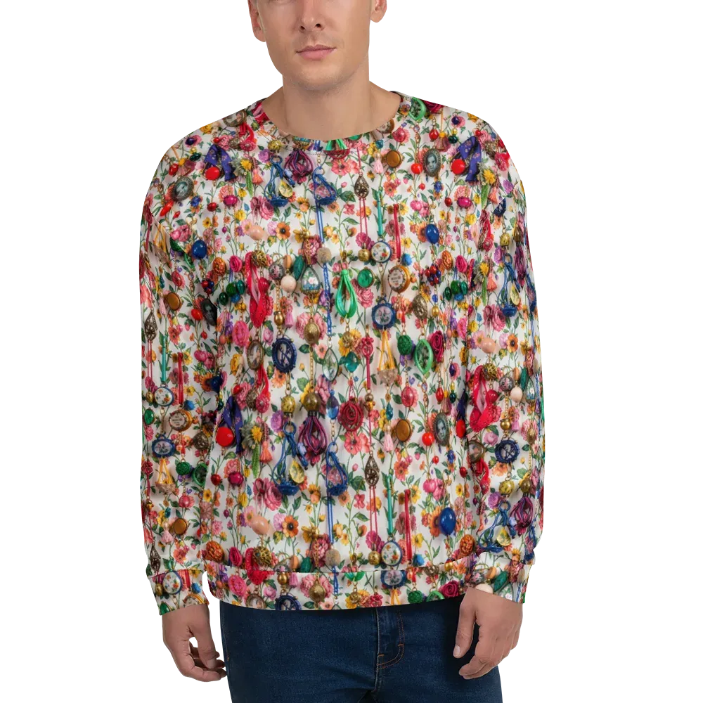 Botanical Bijou on Sweatshirt — Front