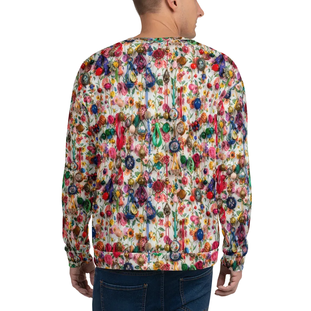 Botanical Bijou on Sweatshirt — Back