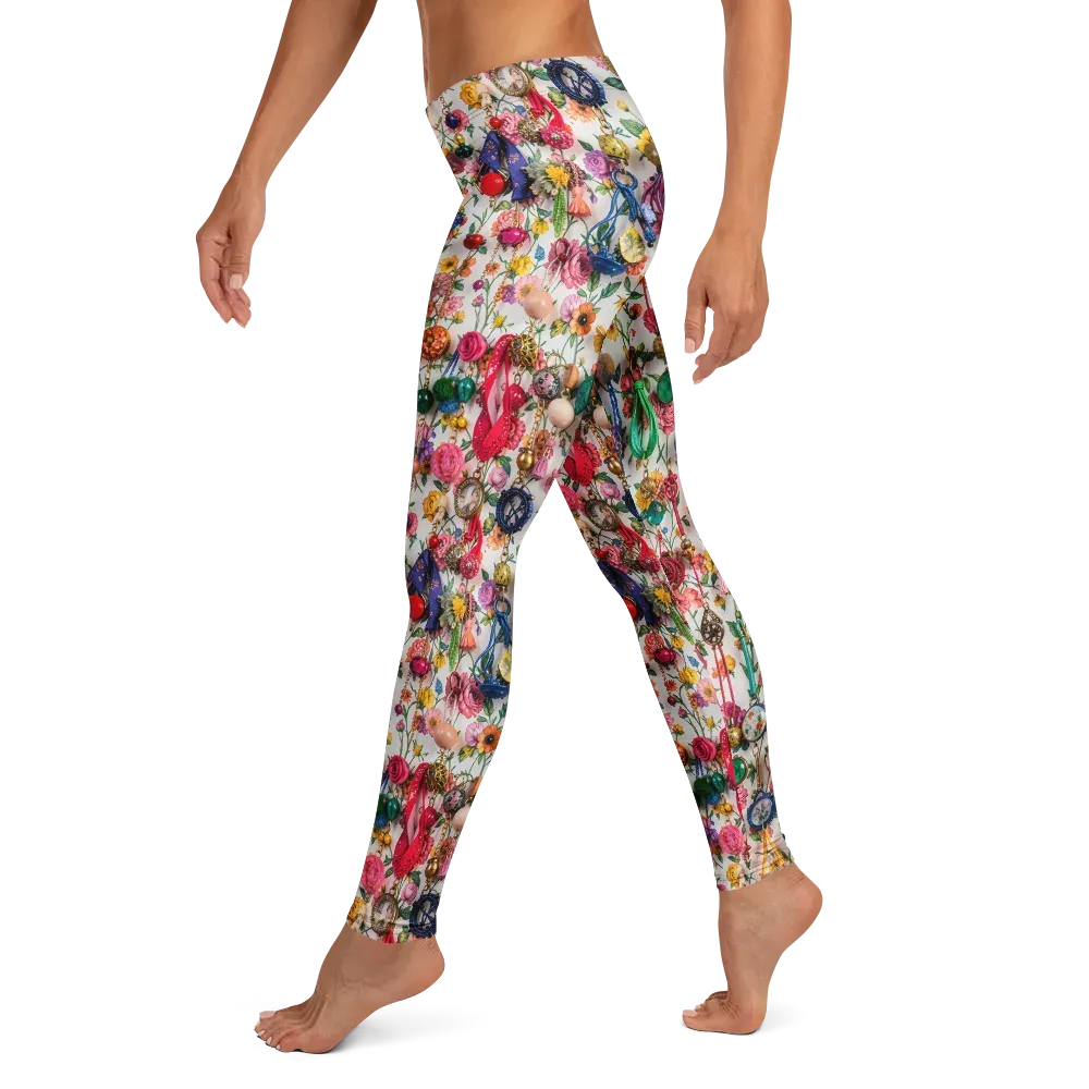 Botanical Bijou on Leggings — Left