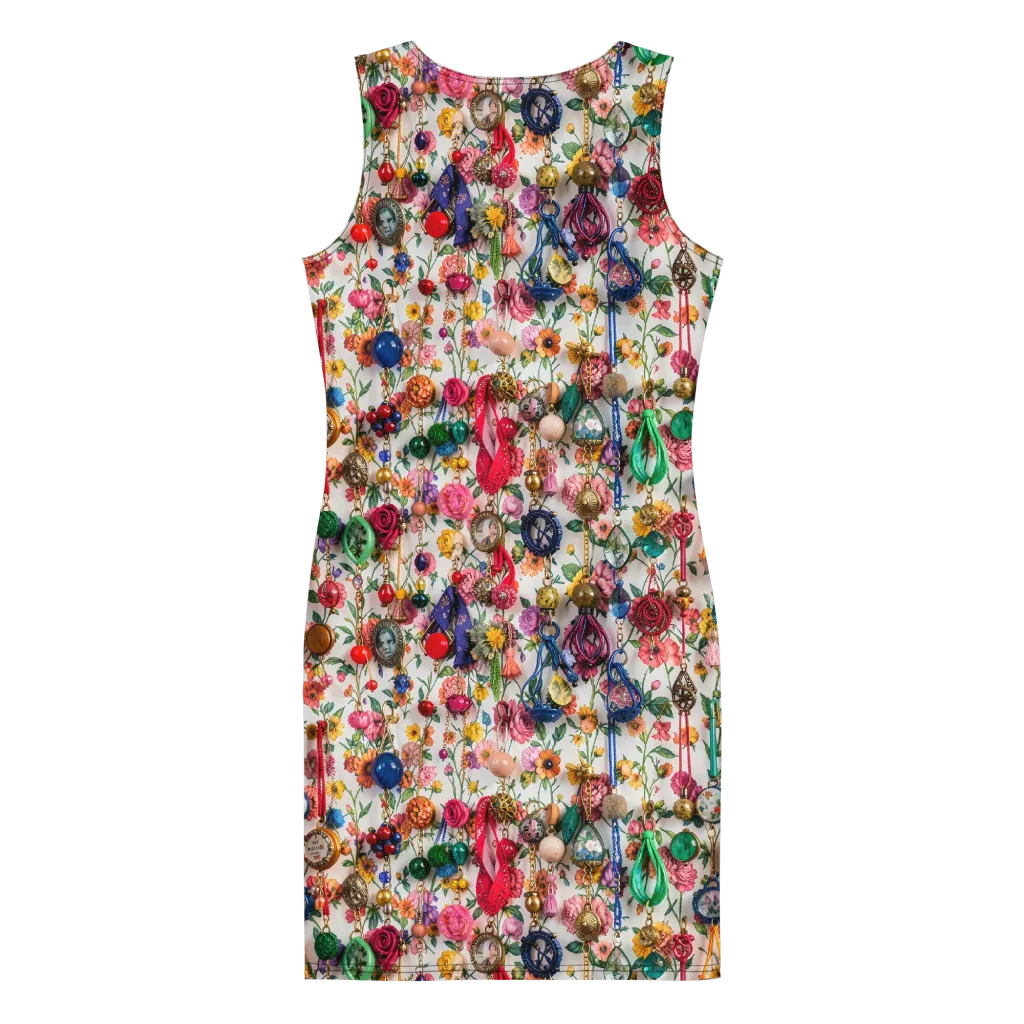 Botanical Bijou on Bodycon Dress — Print file