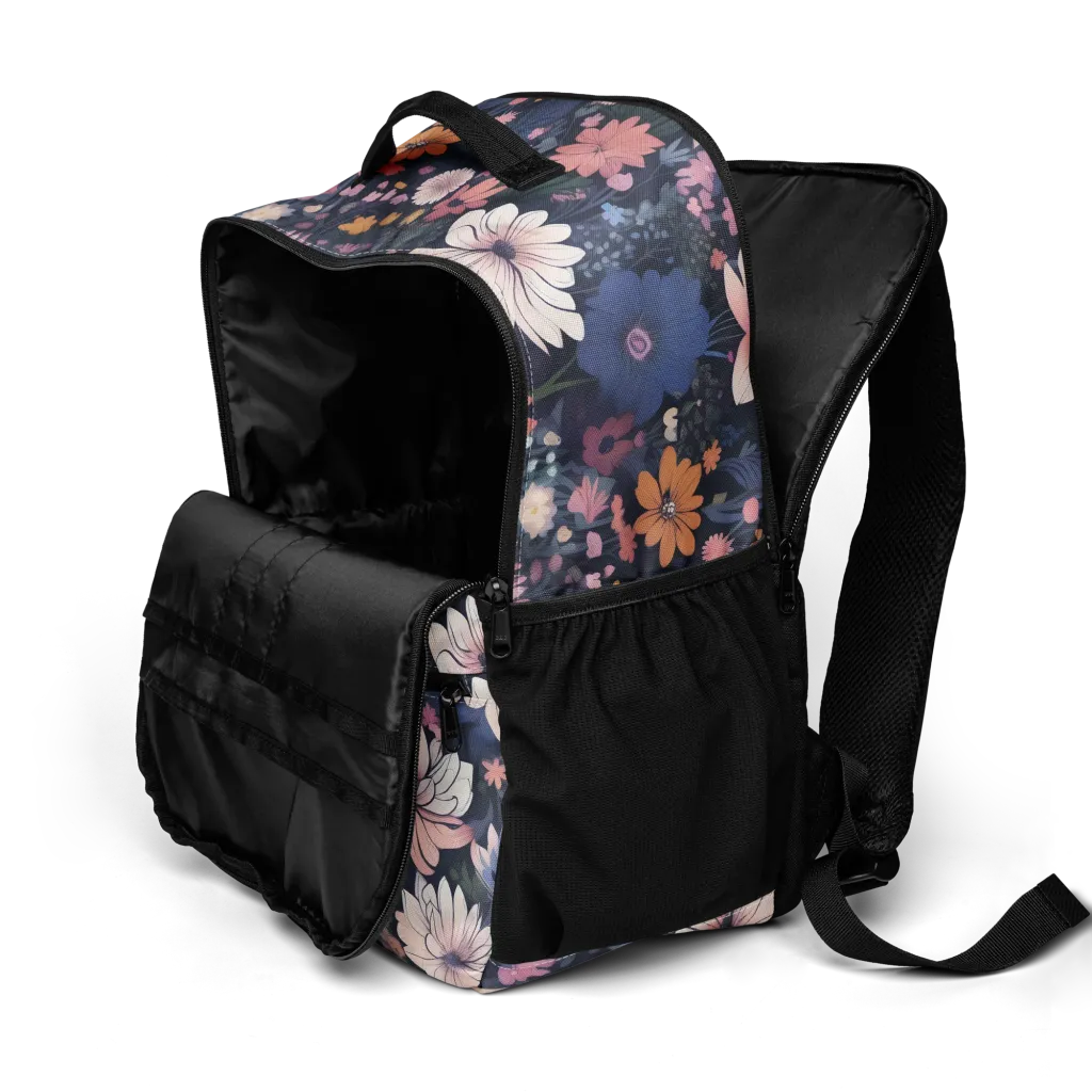 Moonlit Meadow on Utility Backpack — Top print