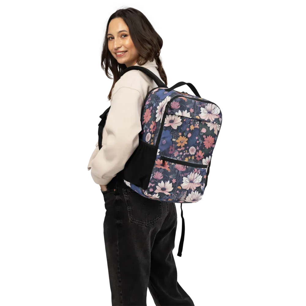 Moonlit Meadow on Utility Backpack — Bottom print