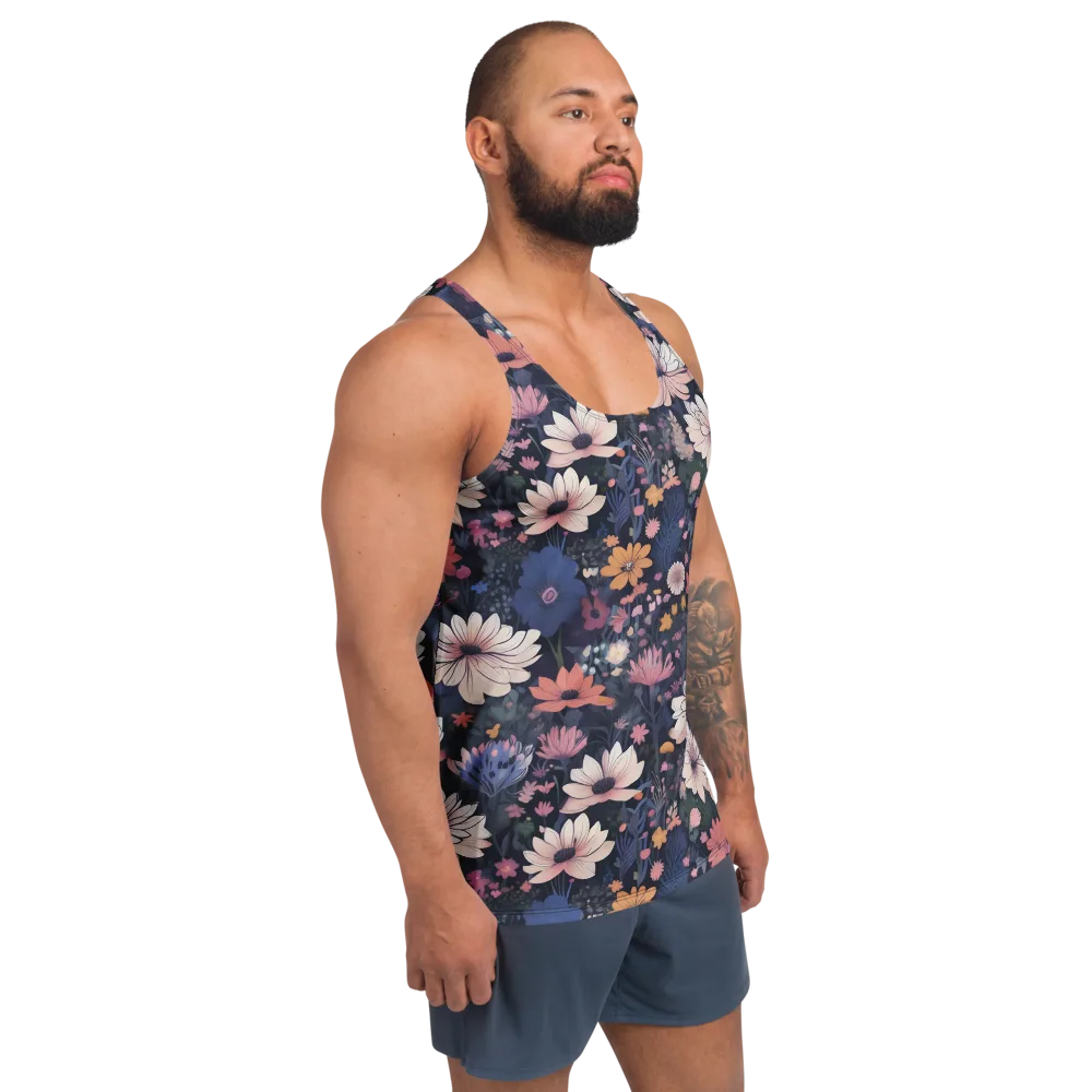 Moonlit Meadow on Men's Tank Top — Front print