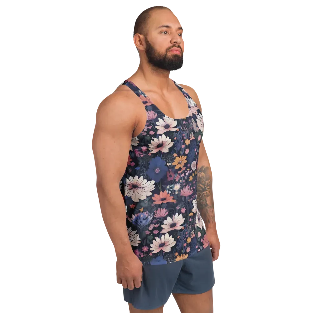 Moonlit Meadow on Men's Tank Top — Front print