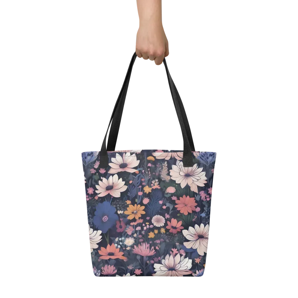 Moonlit Meadow on Tote Bag — Print file