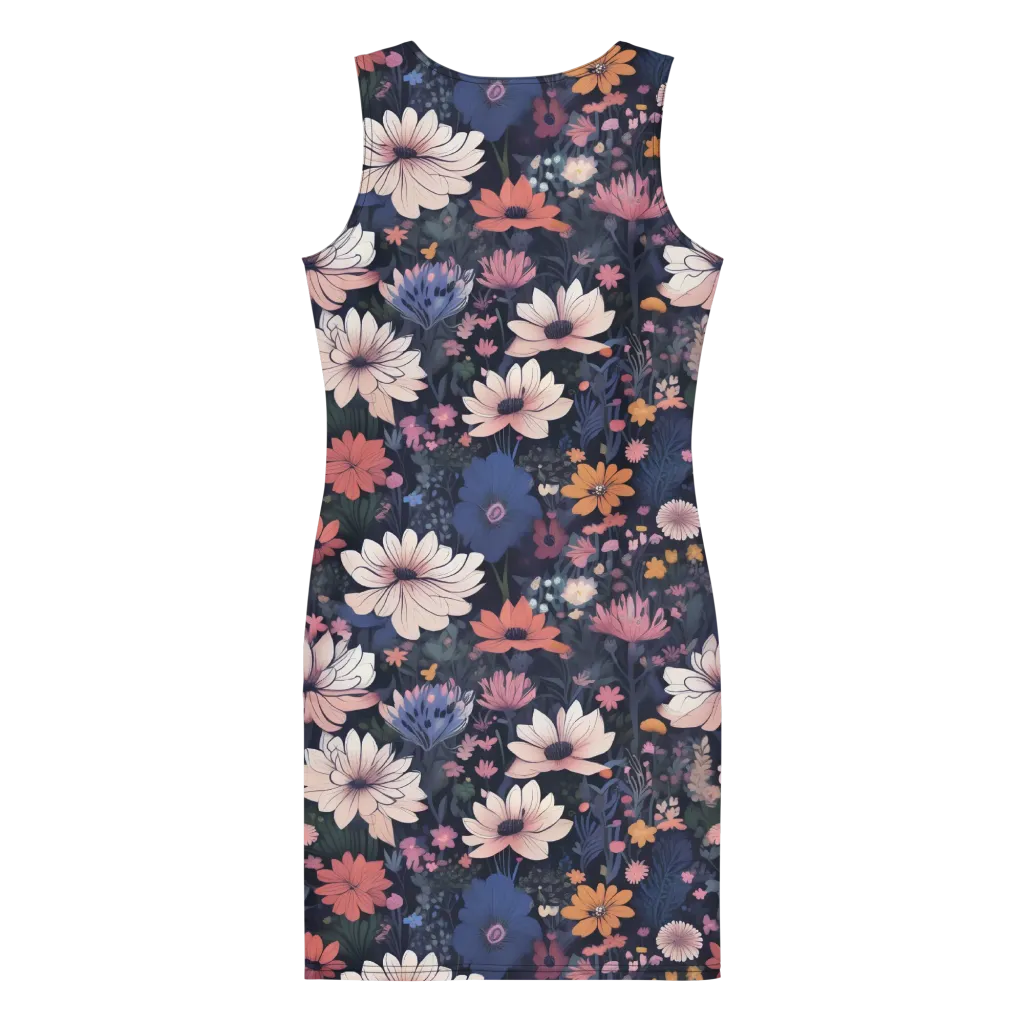 Moonlit Meadow on Bodycon Dress — Print file