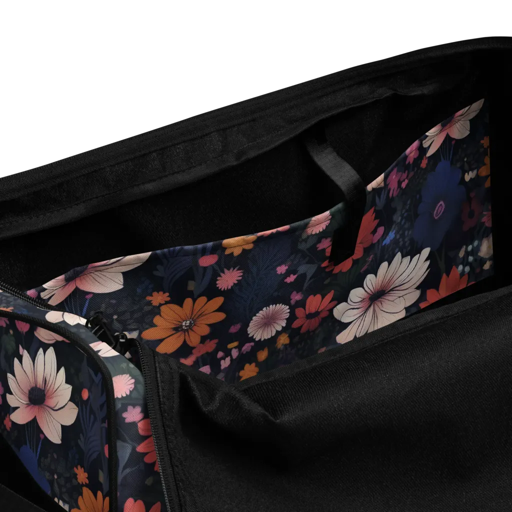 Moonlit Meadow on Duffle Bag — Product details