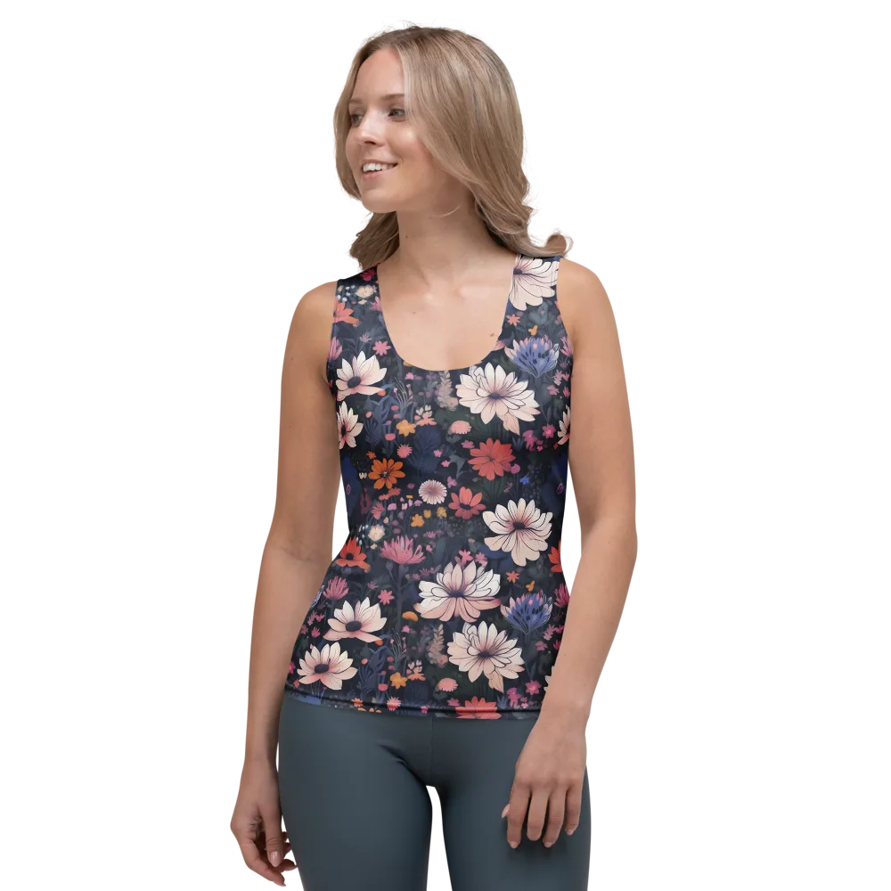 Moonlit Meadow on Women's Tank Top — Front