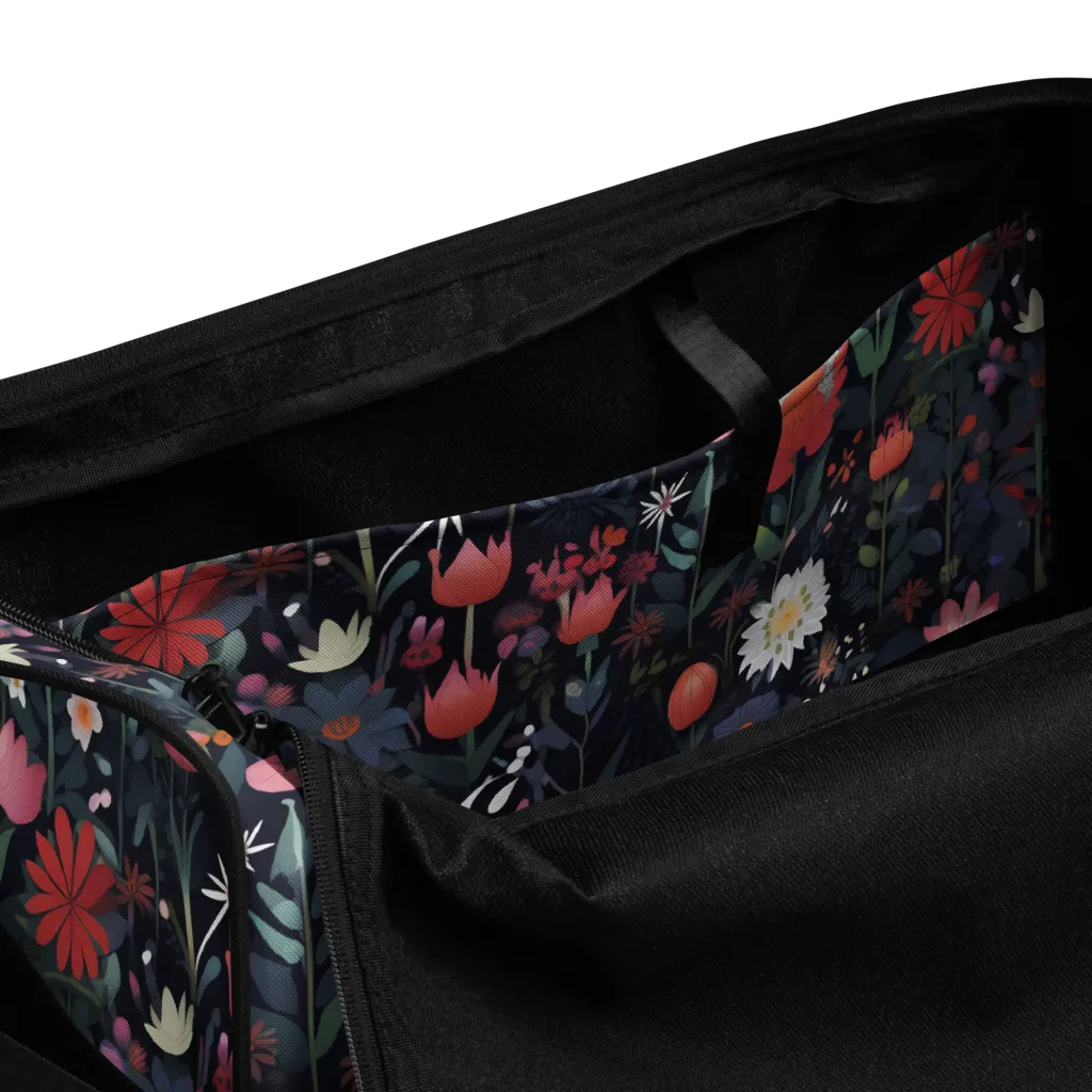 Twilight Bloom on Duffle Bag — Product details