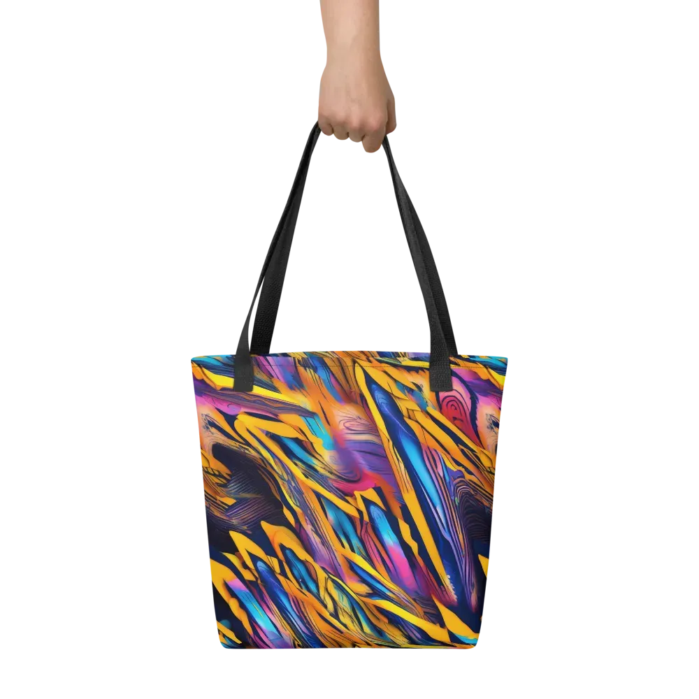 Electric Saffron on Tote Bag — Print file