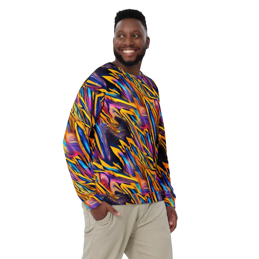 Electric Saffron on Sweatshirt — Back print