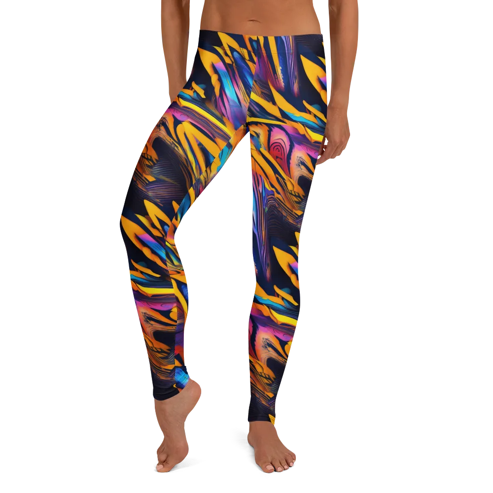 Electric Saffron on Leggings — Print file