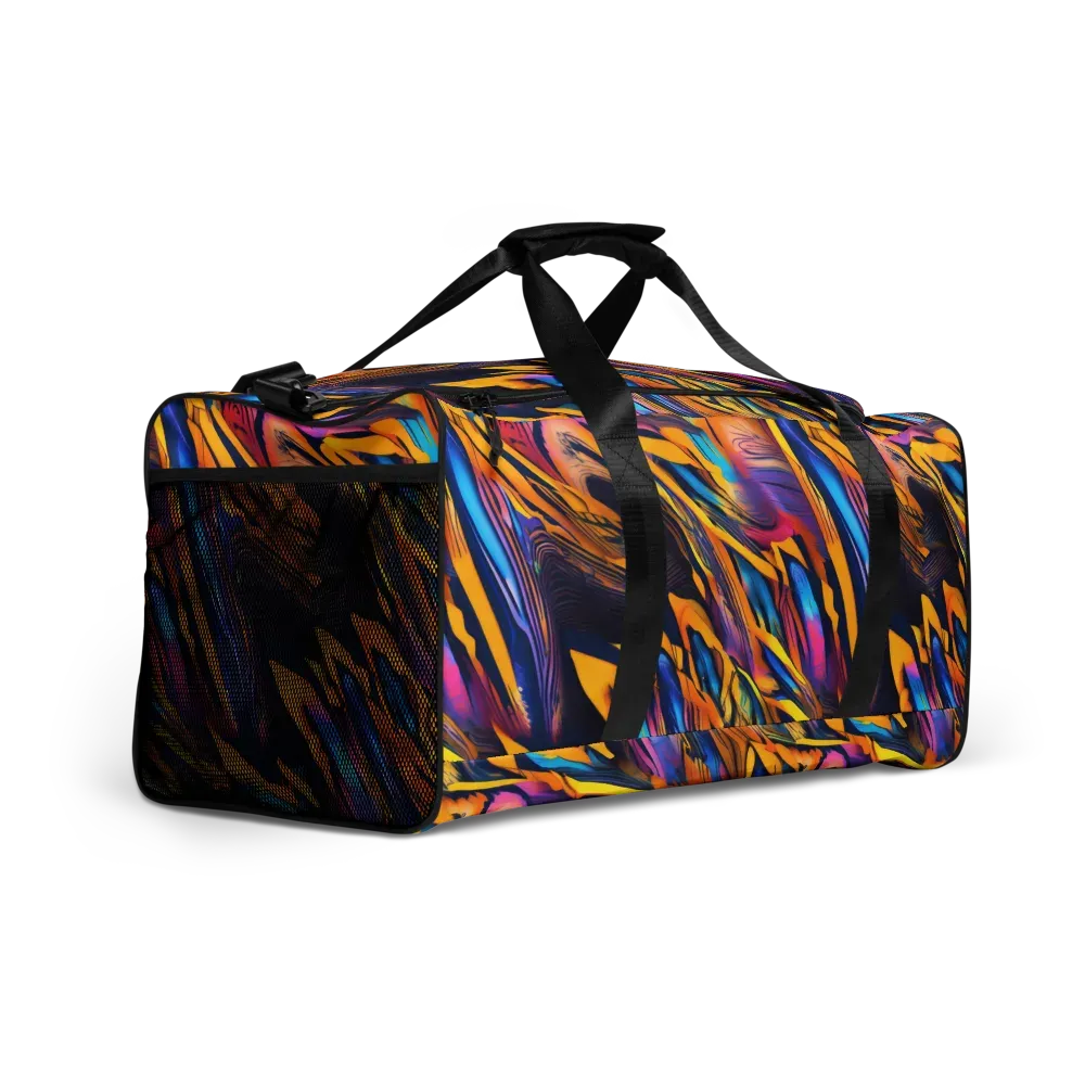 Electric Saffron on Duffle Bag — Back print