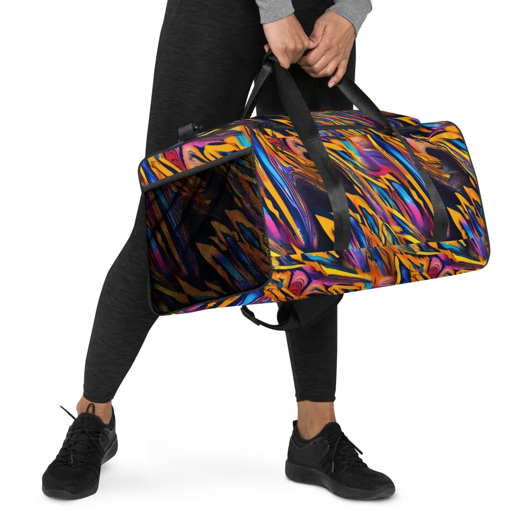 Electric Saffron on Duffle Bag — Right Front