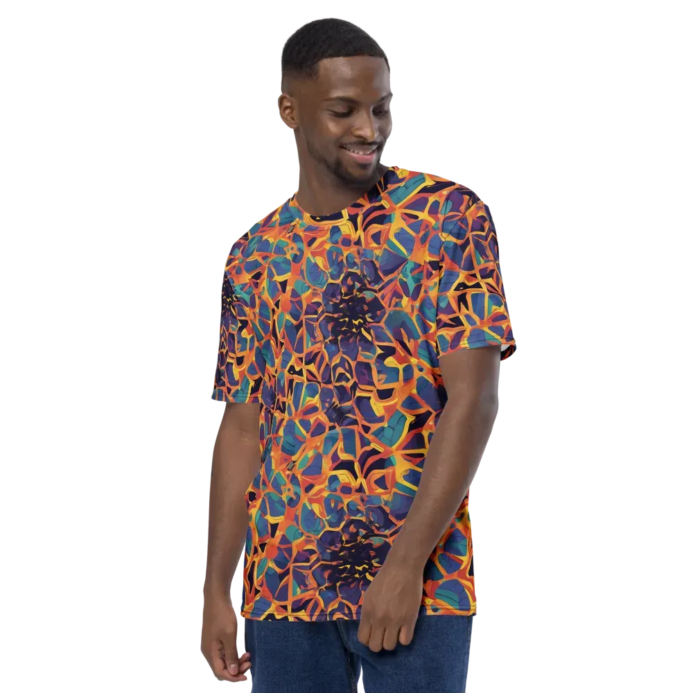 Saffron Circuit on Men's Crew Neck T-Shirt — Back print