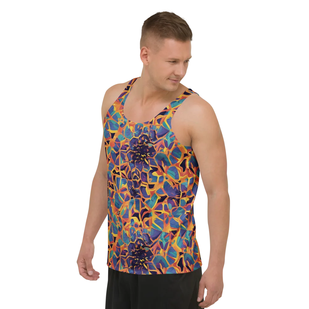 Saffron Circuit on Men's Tank Top — Front print