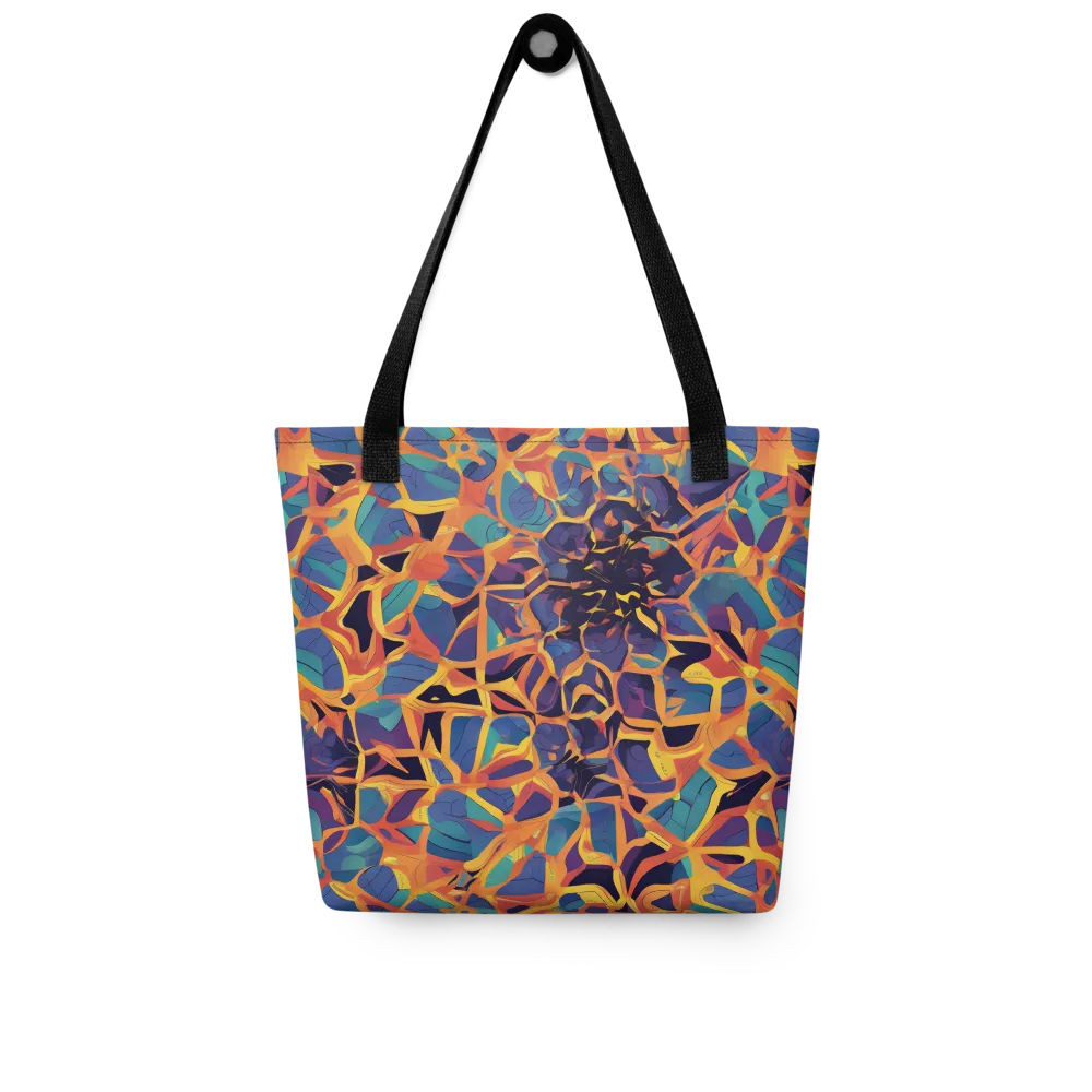 Saffron Circuit on Tote Bag — Front