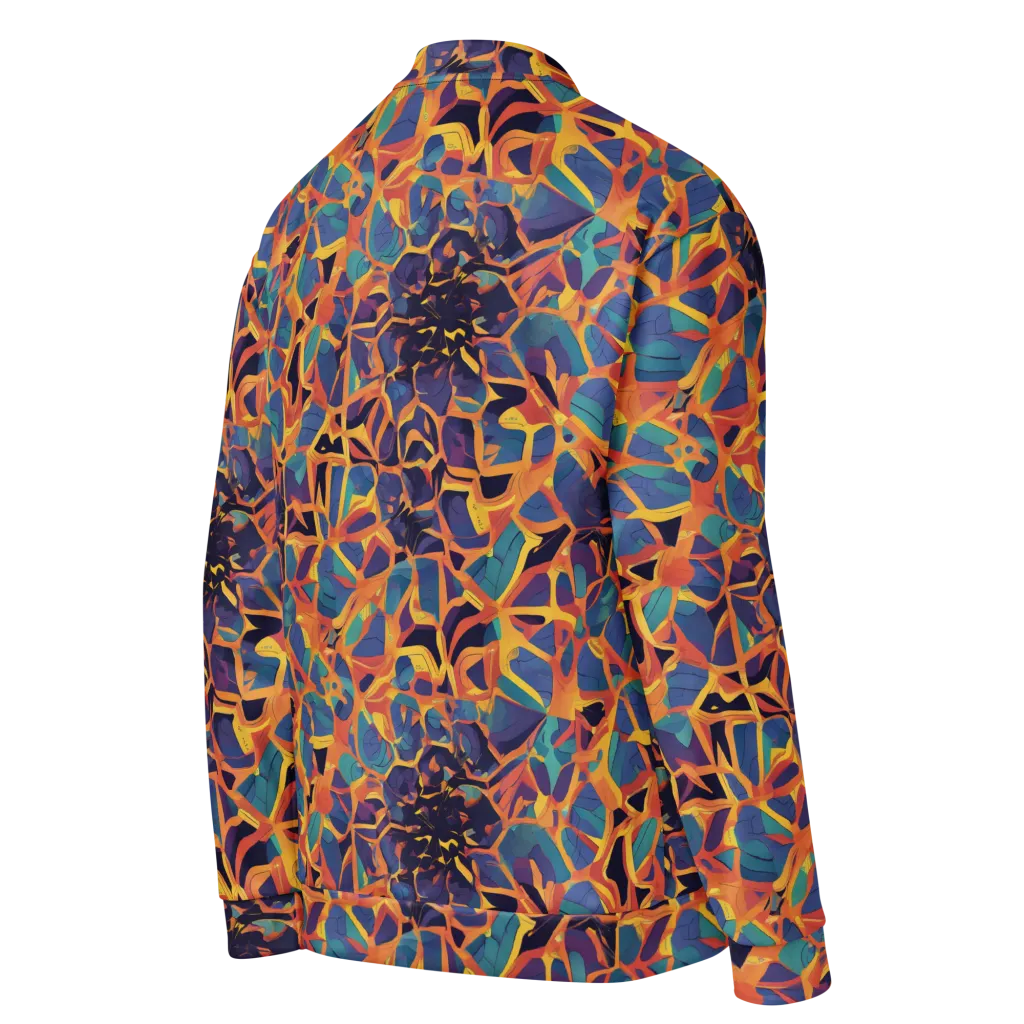 Saffron Circuit on Bomber Jacket — Details