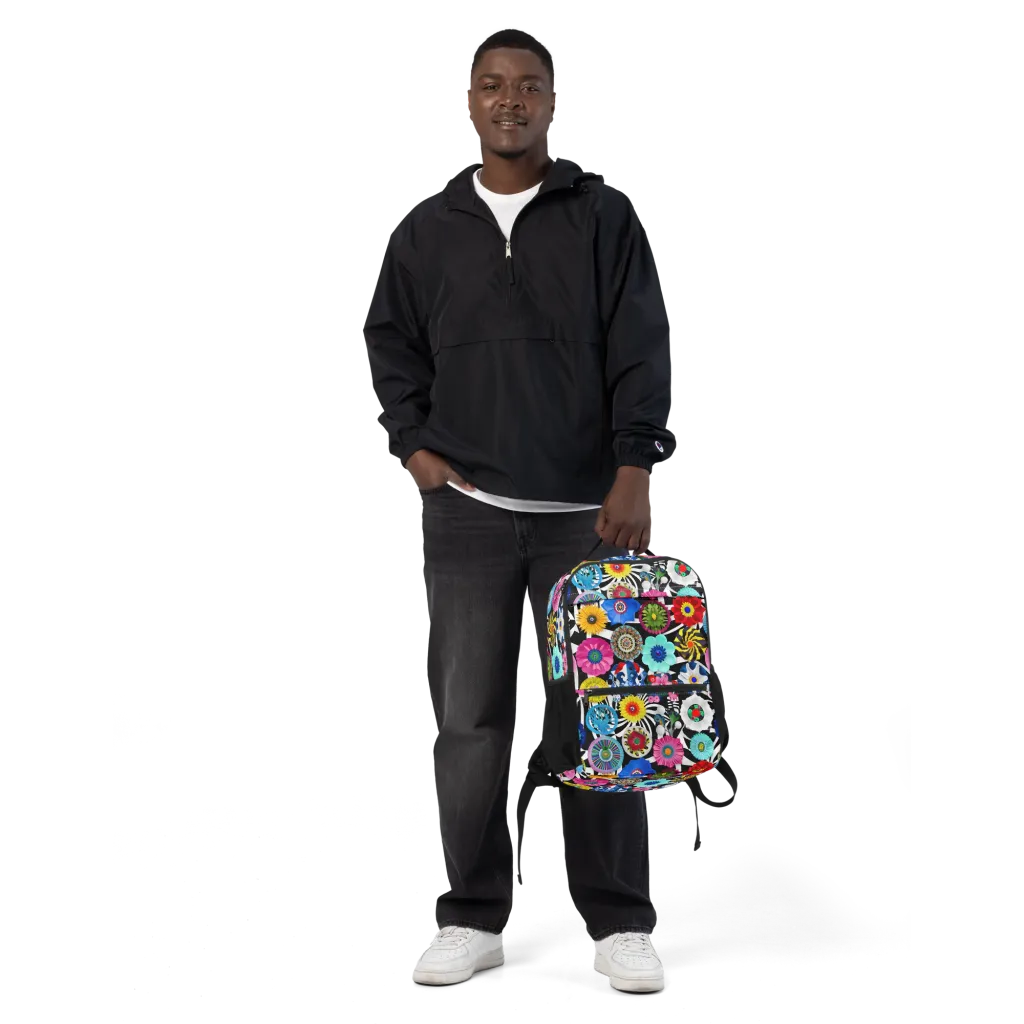 Chromatic Carnival on Utility Backpack — Front