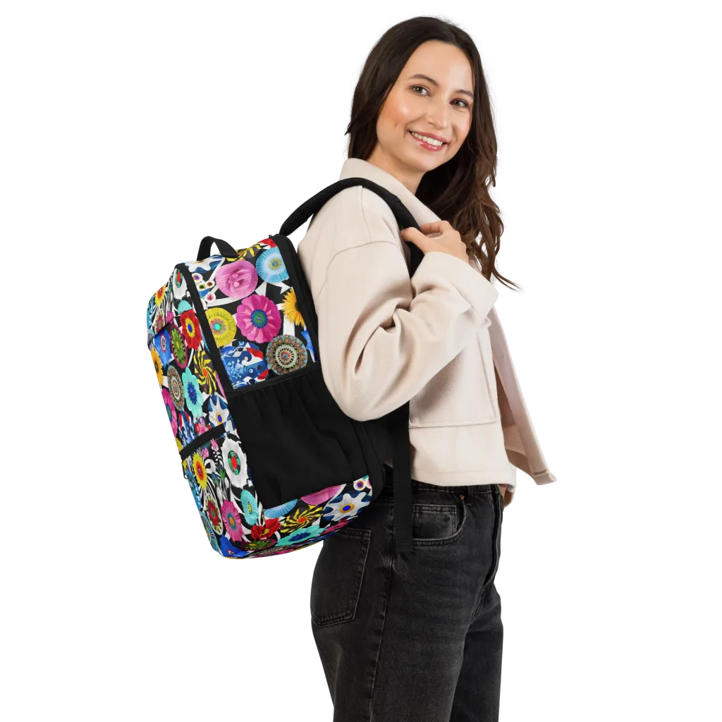 Chromatic Carnival on Utility Backpack — Right