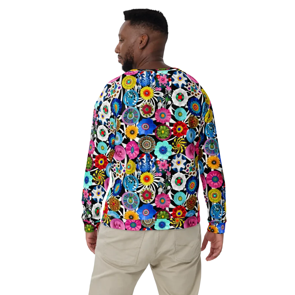Chromatic Carnival on Sweatshirt — Back print