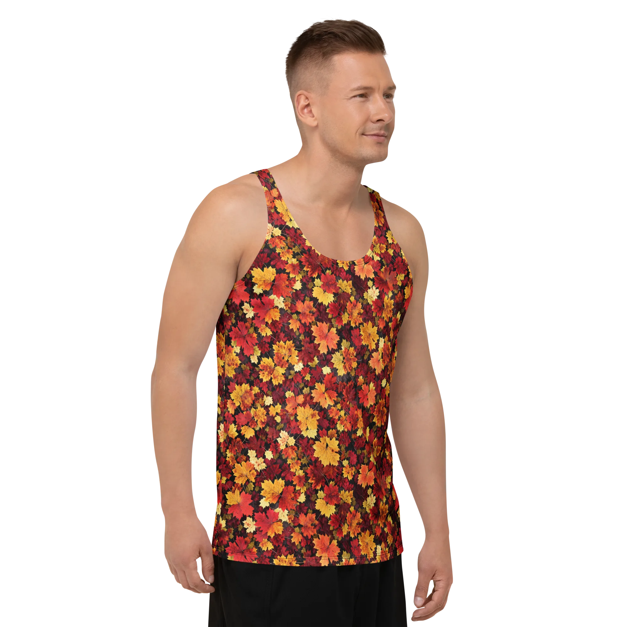 Falling Gold on Men's Tank Top — Front print