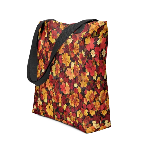 Falling Gold on a Tote Bag