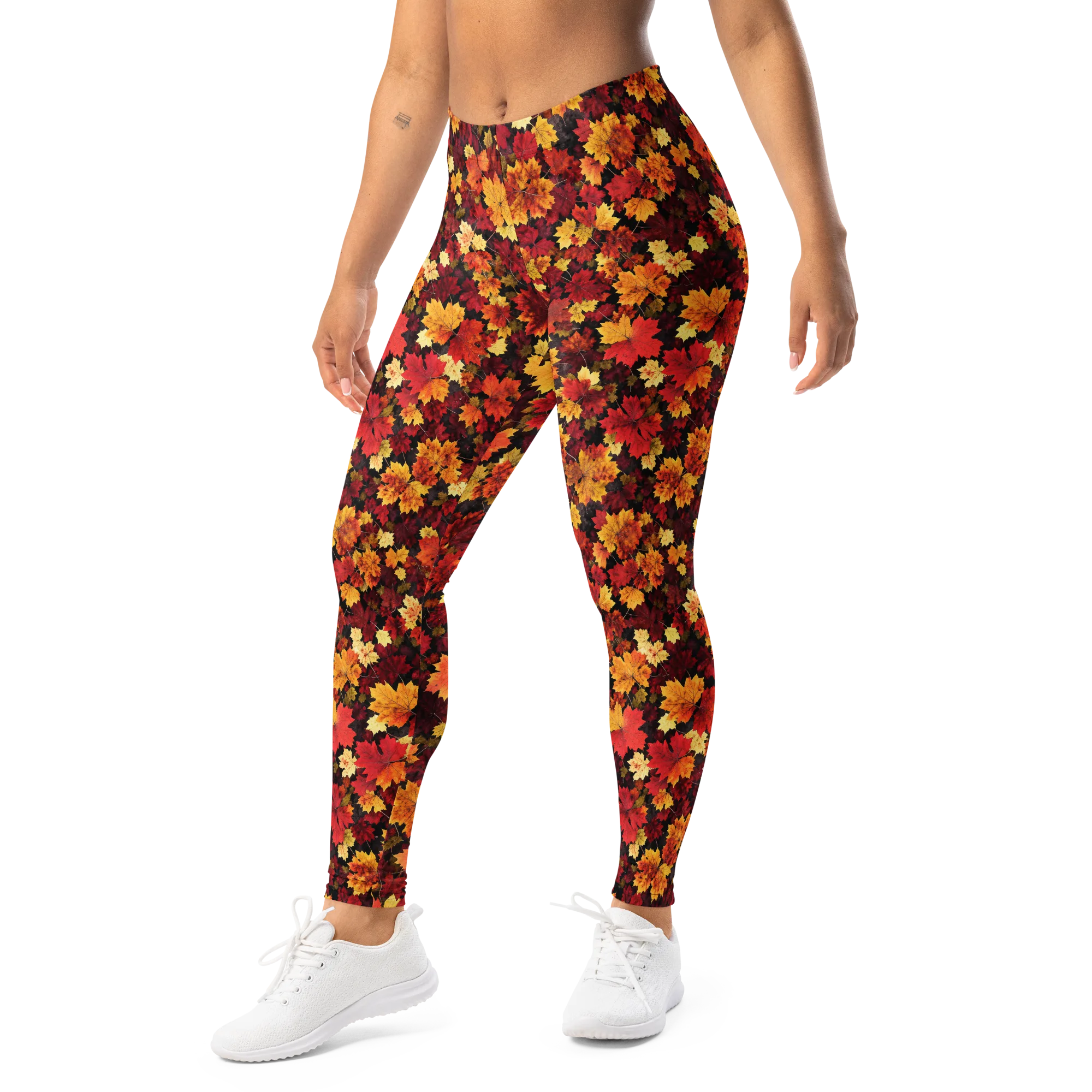 Falling Gold on Leggings — Print file