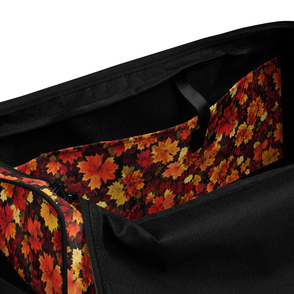 Falling Gold on Duffle Bag — Product details