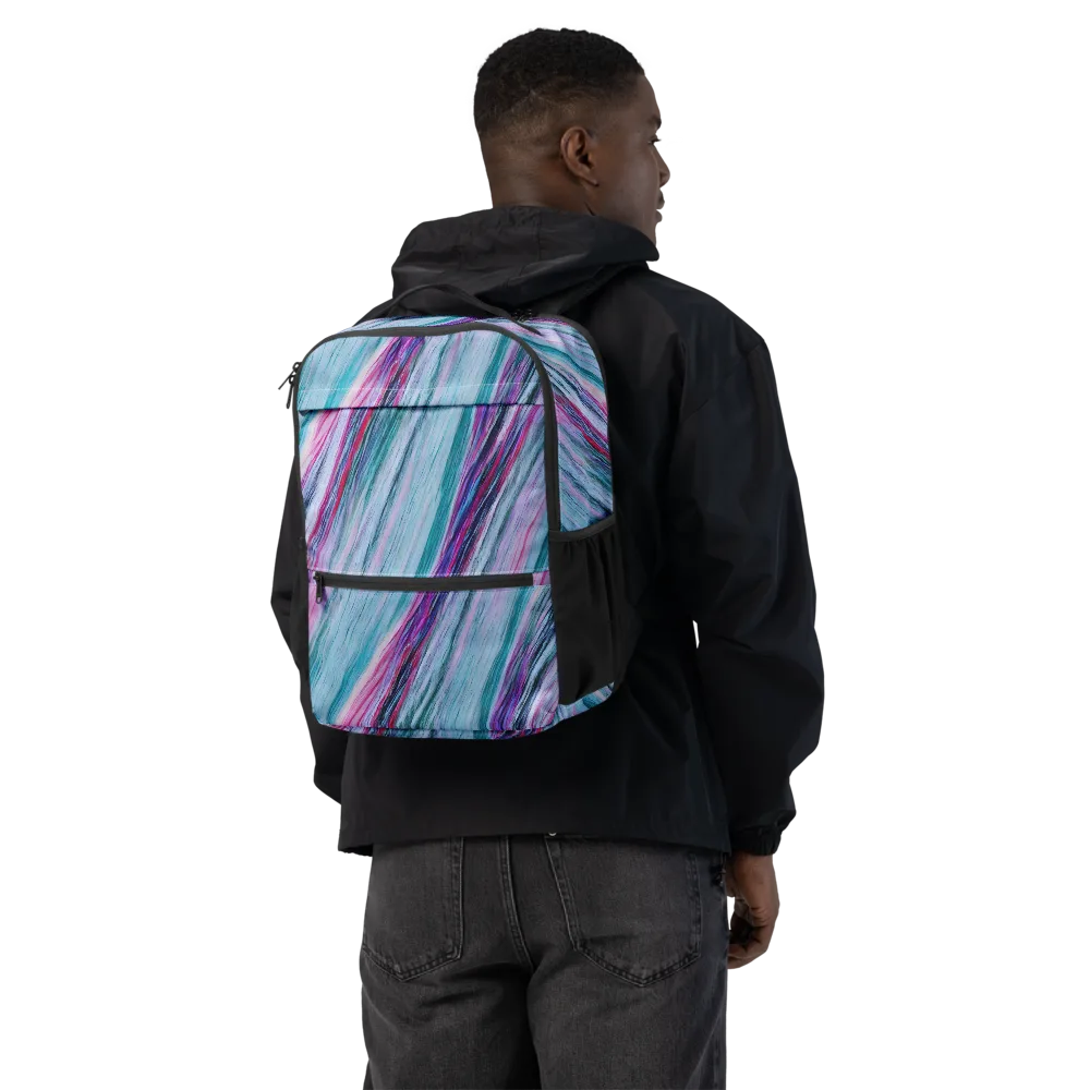 Chromatic Drift on Utility Backpack — Back