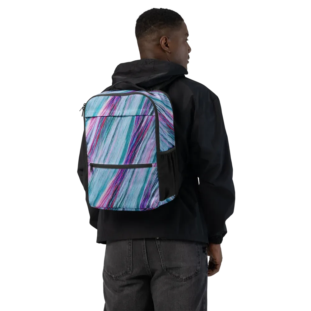 Chromatic Drift on Utility Backpack — Back