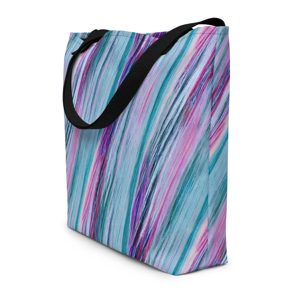 Chromatic Drift on Large Tote Bag W/ Pocket — Print file