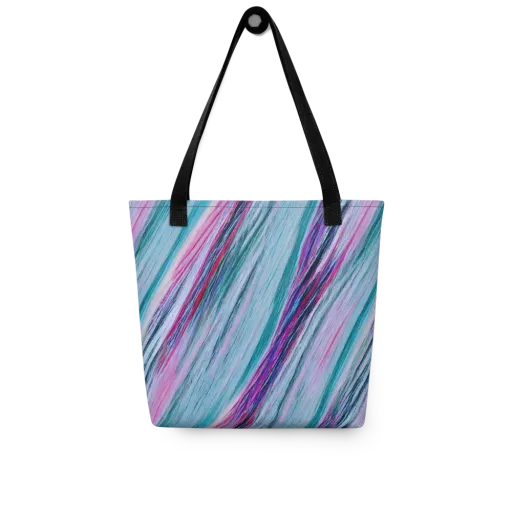 Chromatic Drift on a Tote Bag