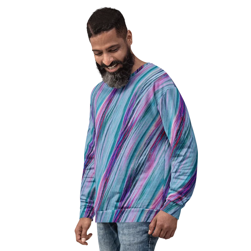Chromatic Drift on Sweatshirt — Back print