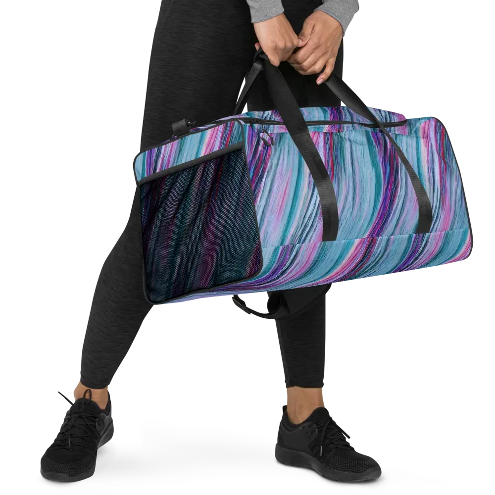 Chromatic Drift on Duffle Bag — Right Front