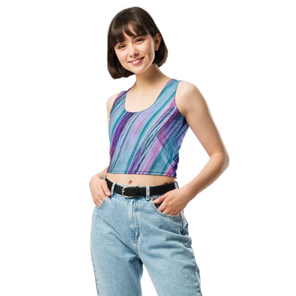 Chromatic Drift on Crop Top — Print file