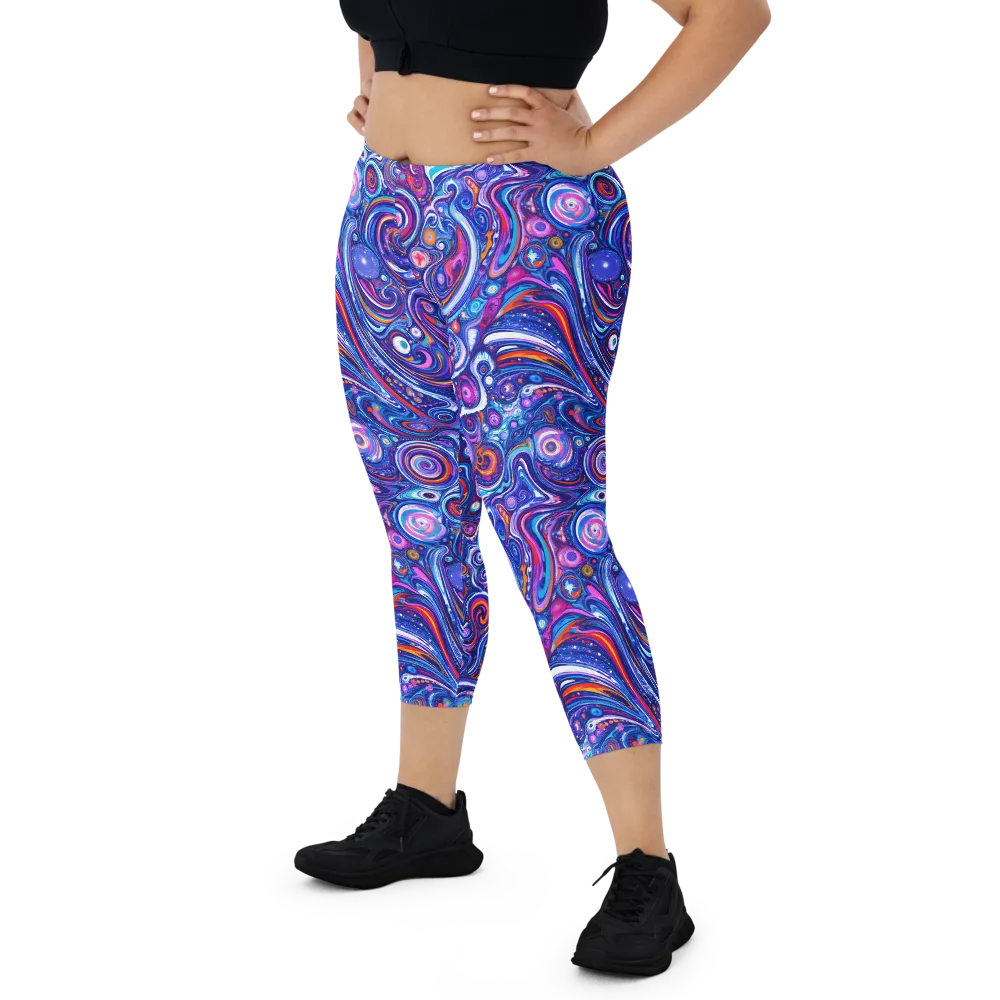 Cosmic Marbles on Capri Leggings — Print file