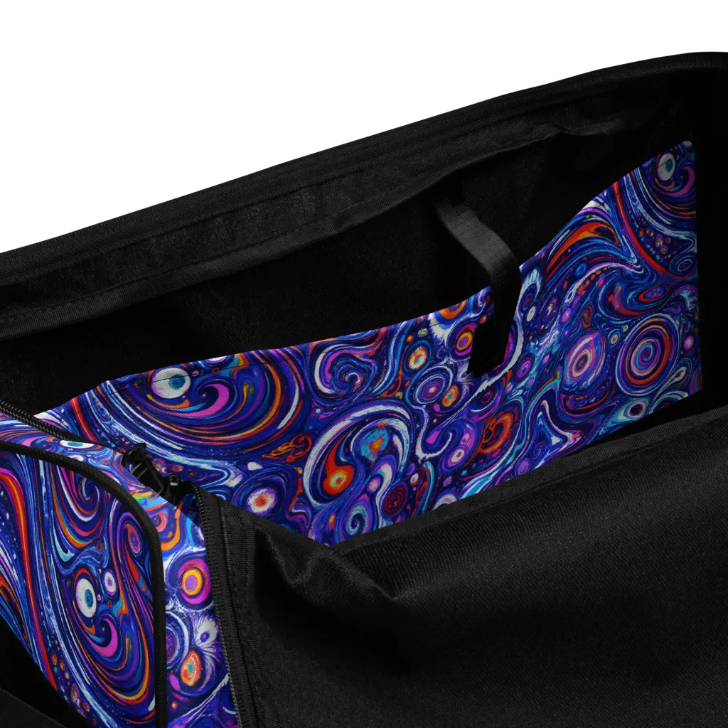 Cosmic Marbles on Duffle Bag — Product details