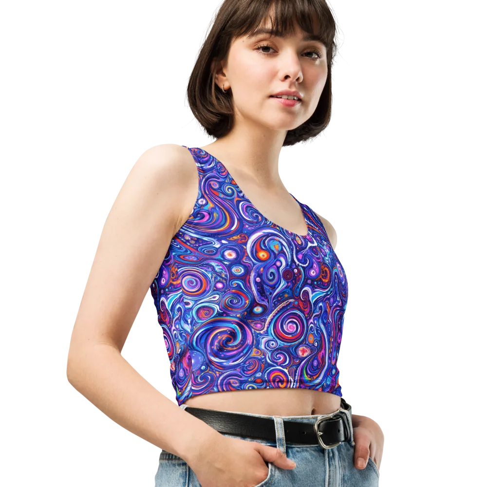 Cosmic Marbles on Crop Top — Print file