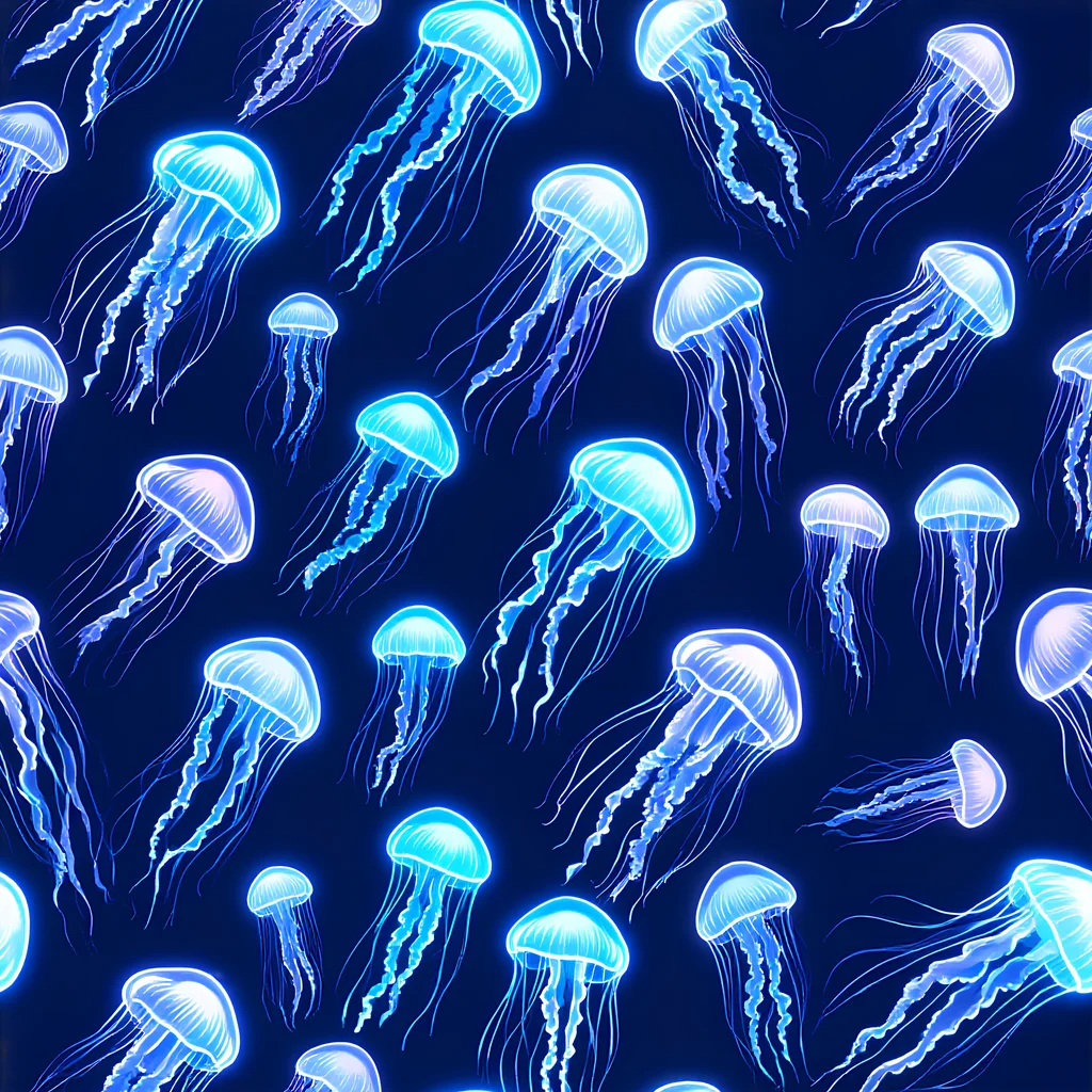 The Electric Jellyfish pattern