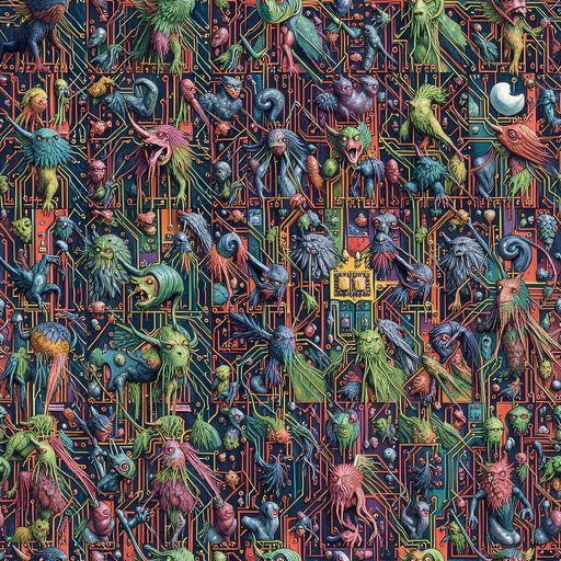 The Circuit Beastiary pattern