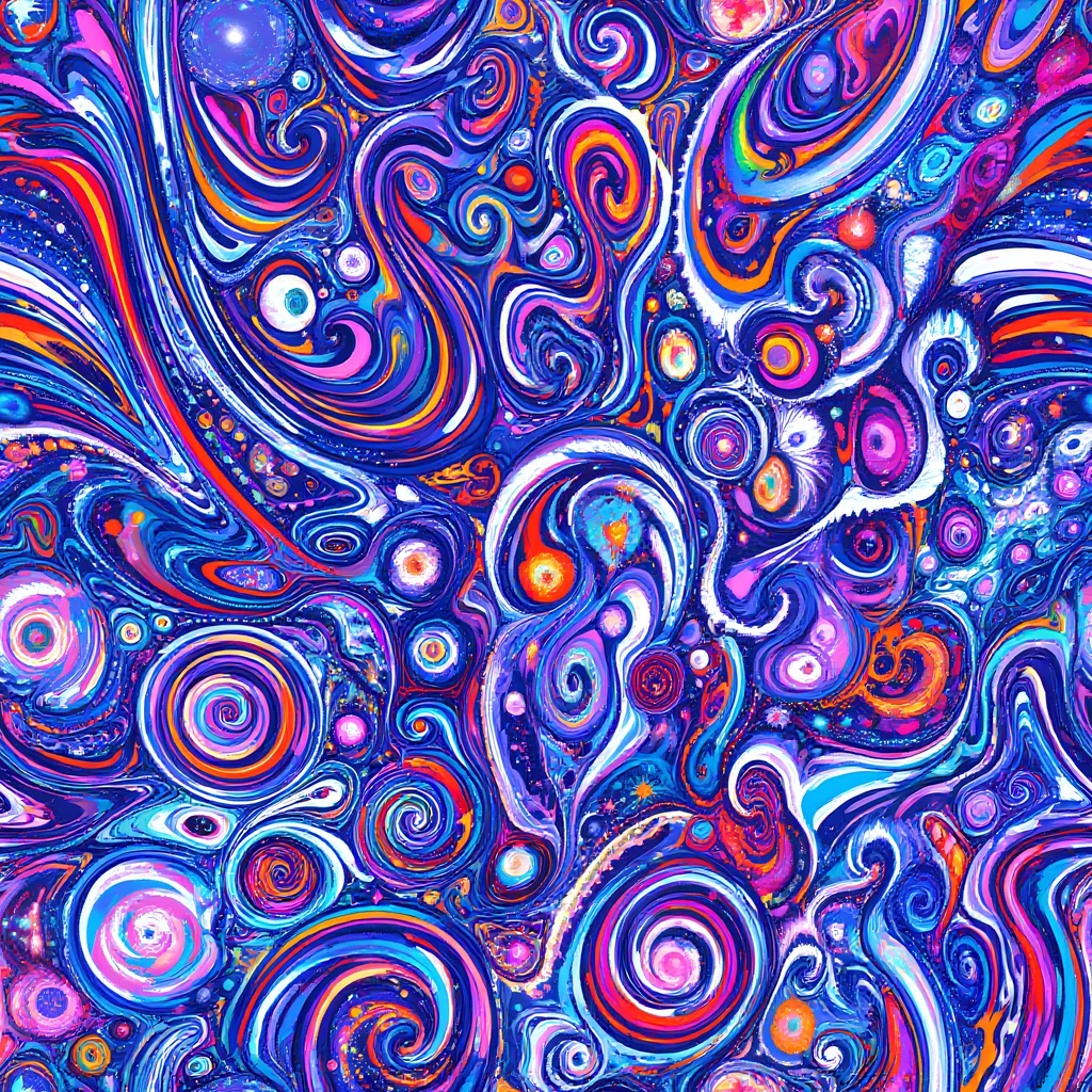 The Cosmic Marbles pattern