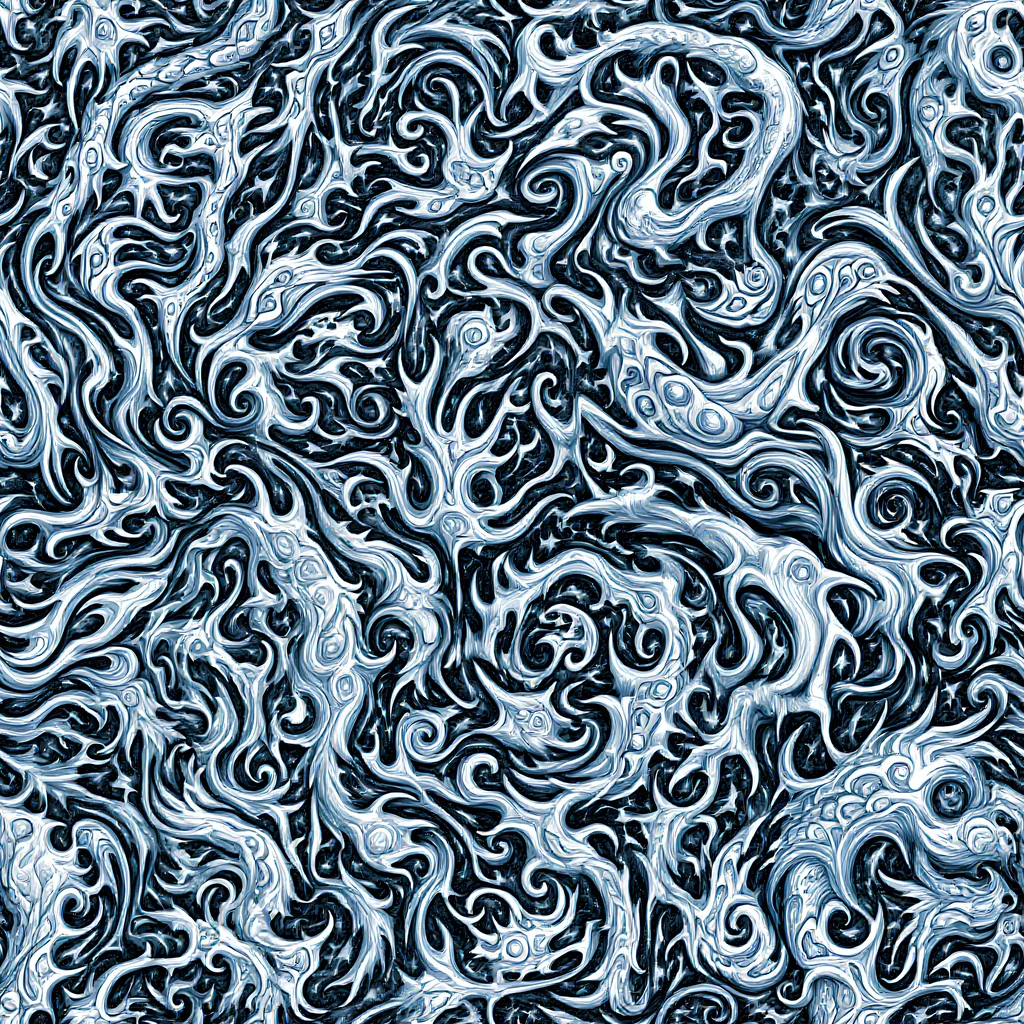 The Midnight Arabesque pattern